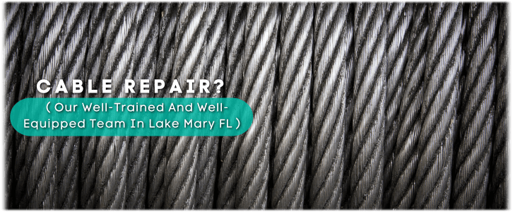 Garage Door Broken Cable Lake Mary FL